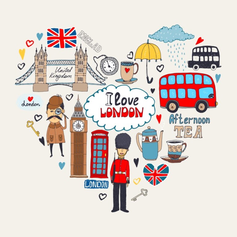 Wombat English School - English Conversation Classes Holidays Illustration